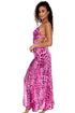 Luli Fama Wild Thing Halter Cut Out Dress